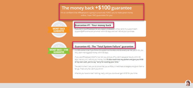 Affilorama Offers Your Money Back Plus 100 Dollars
