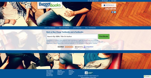 Bigger Books Website