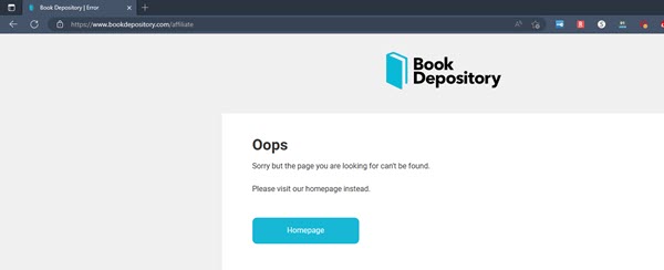 Book Depository Affiliate Program Closure